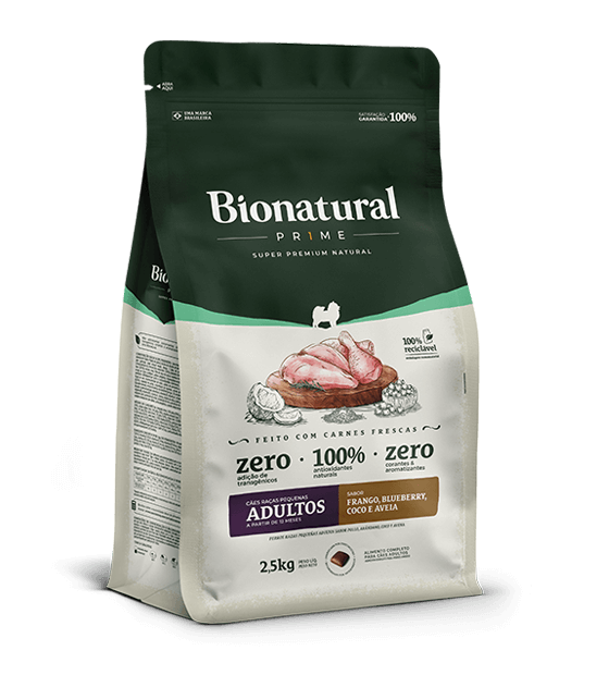 Bionatural Prime Perros Razas Pequeñas Adultos Sabor Pollo