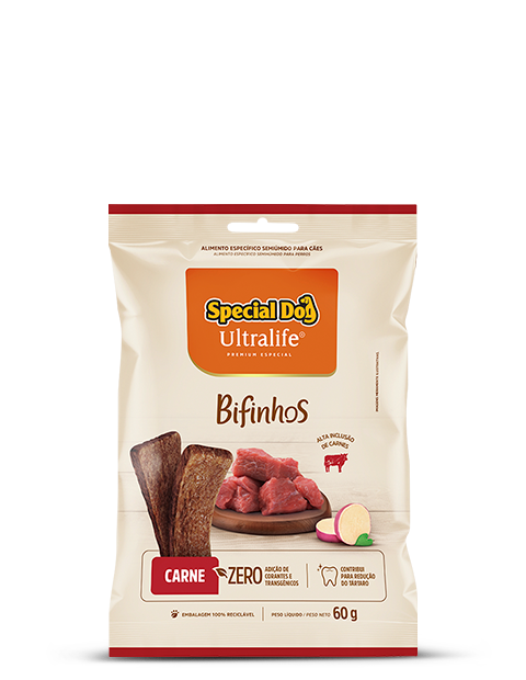 Special Dog Ultralife Bifinhos Carne