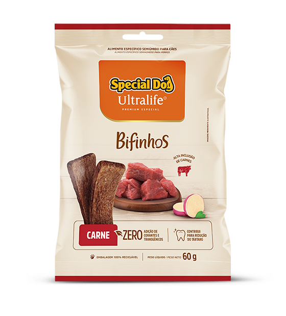 Special Dog Ultralife Bifinhos Carne